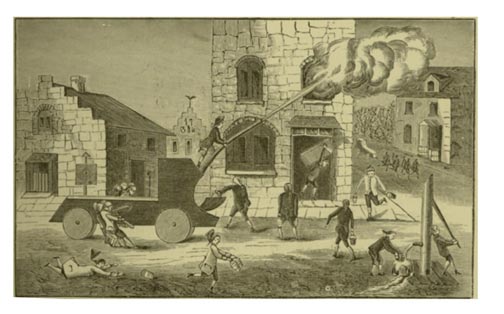 fire fighting in 1776